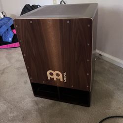 Meinl Percussion Jumbo Bass Subwoofer Cajon - Walnut - With Bag