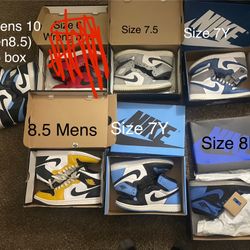 Jordan 1s (5 Pairs )OBO
