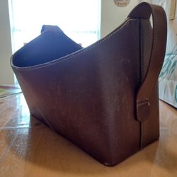 Brown Tote Decor Bag