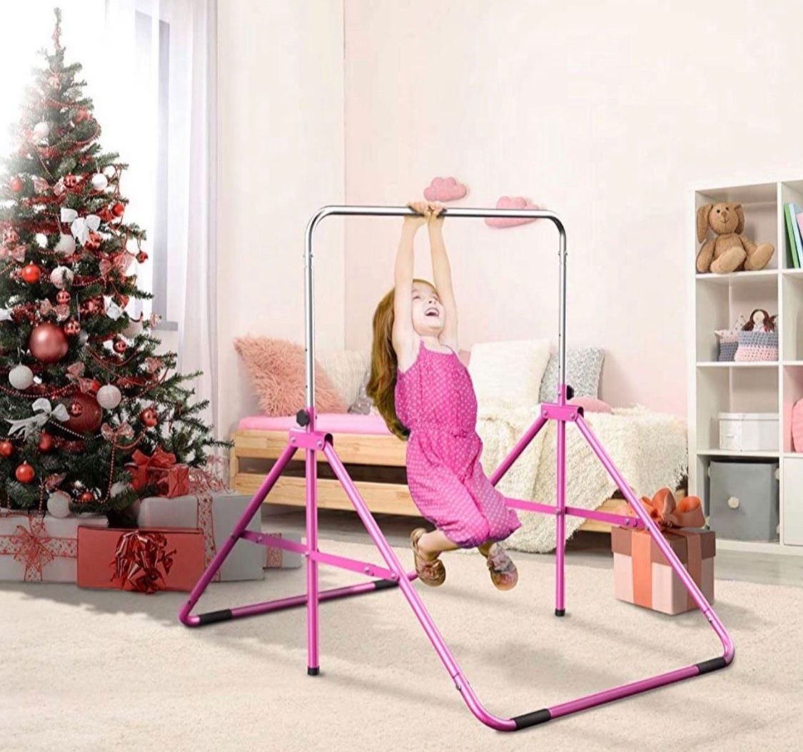 Gymnastics Training Bars for Kids Folding Monkey Bars for Beginner