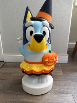 Bluey Blow mold Holiday decor lighted 24inches tall