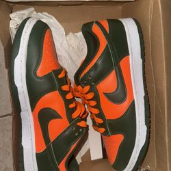 Miami Hurricane Nike Dunk Low