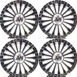 22" Staggered Mercedes-Benz Wheels Rims Set of 4 22x9 22x10.5 5x112