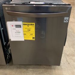 LG DISHWASHER (black Stainless) 