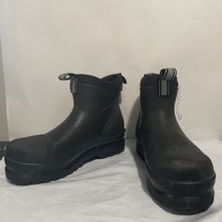 HISEA Men's Boots Size 7 Rubber Waterproof Rain Snow