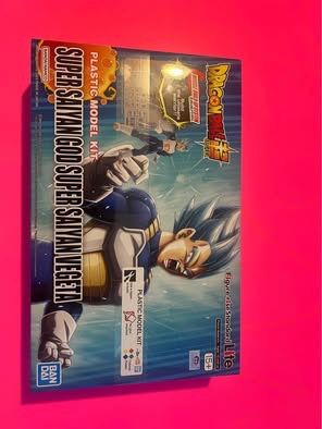 New Dragon Ball Super Saiyan God Goku Vegeta Model Kit Figure Rise Standard 2023