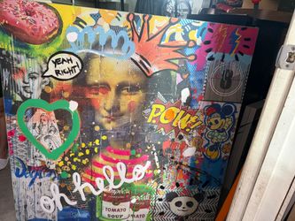 Graffiti wall art