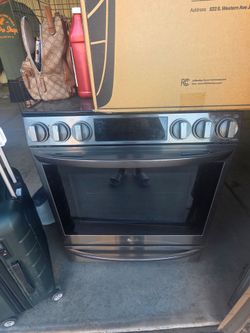 ge thin Q electric stove