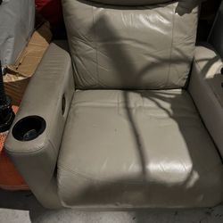 Leather Recliner 
