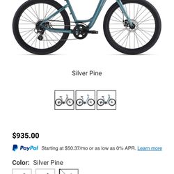 Momentum Vida Low-step Bike (Large) (Teal)