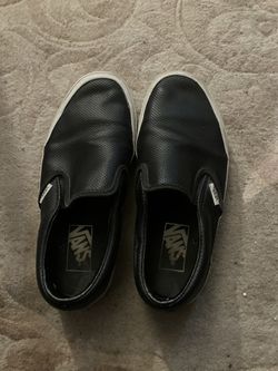 Size 71/2 Van Leather Shoes