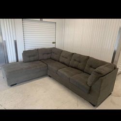 Comfy Gray Couch 
