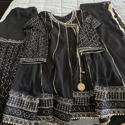 Chiffon Sharara Suit