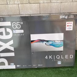 Pixel 65” 4K QLED SMART TV