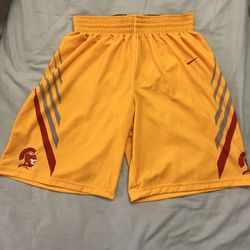 Xl USC Trojans Team Issued Nike Shorts