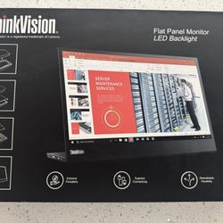 ThinkVision - Flat Panel Monitor LED Backlight 