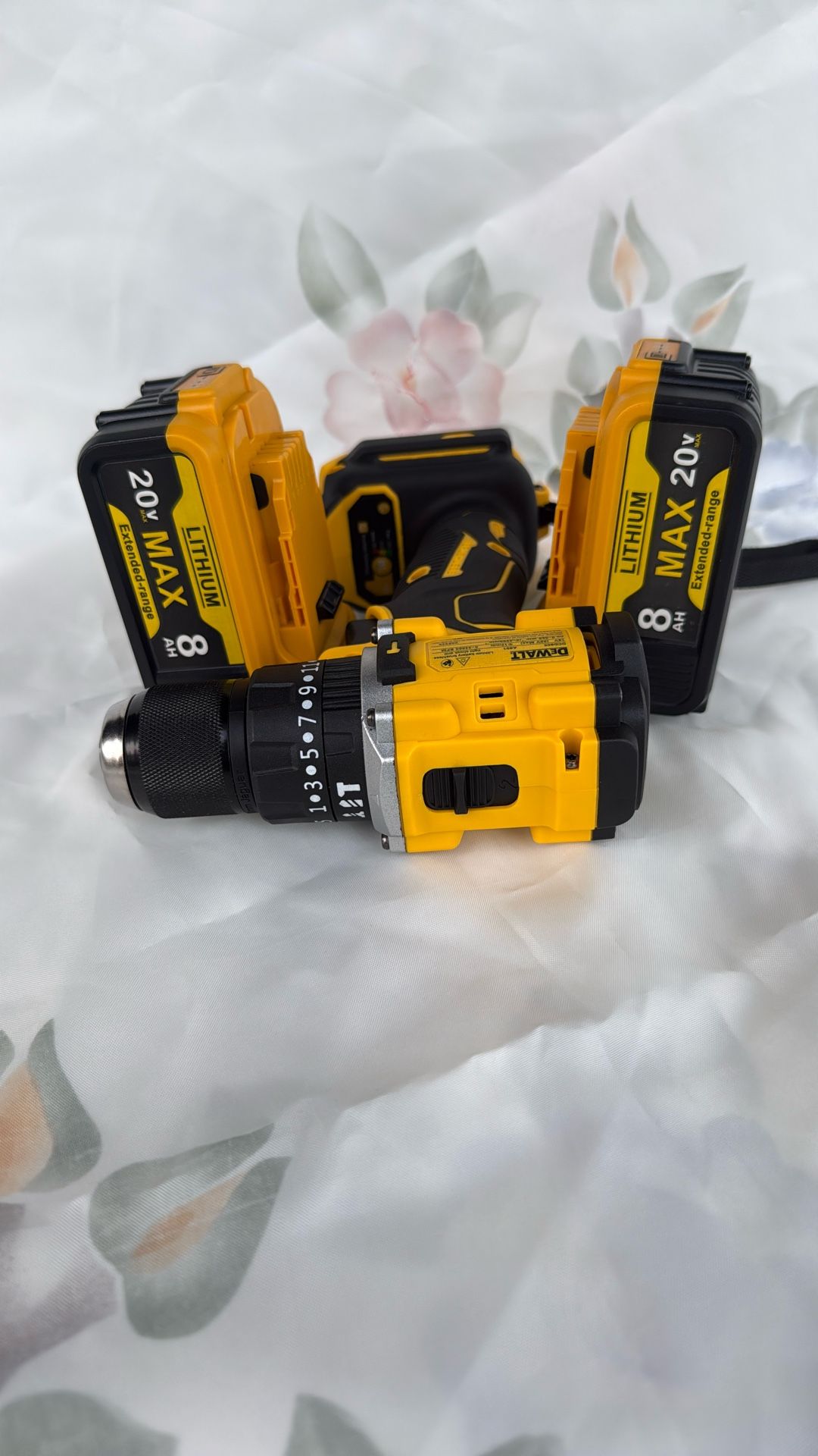 DeWalt Drill And 2 Batteries 