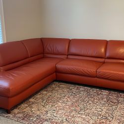 Real Italian Leather sofa