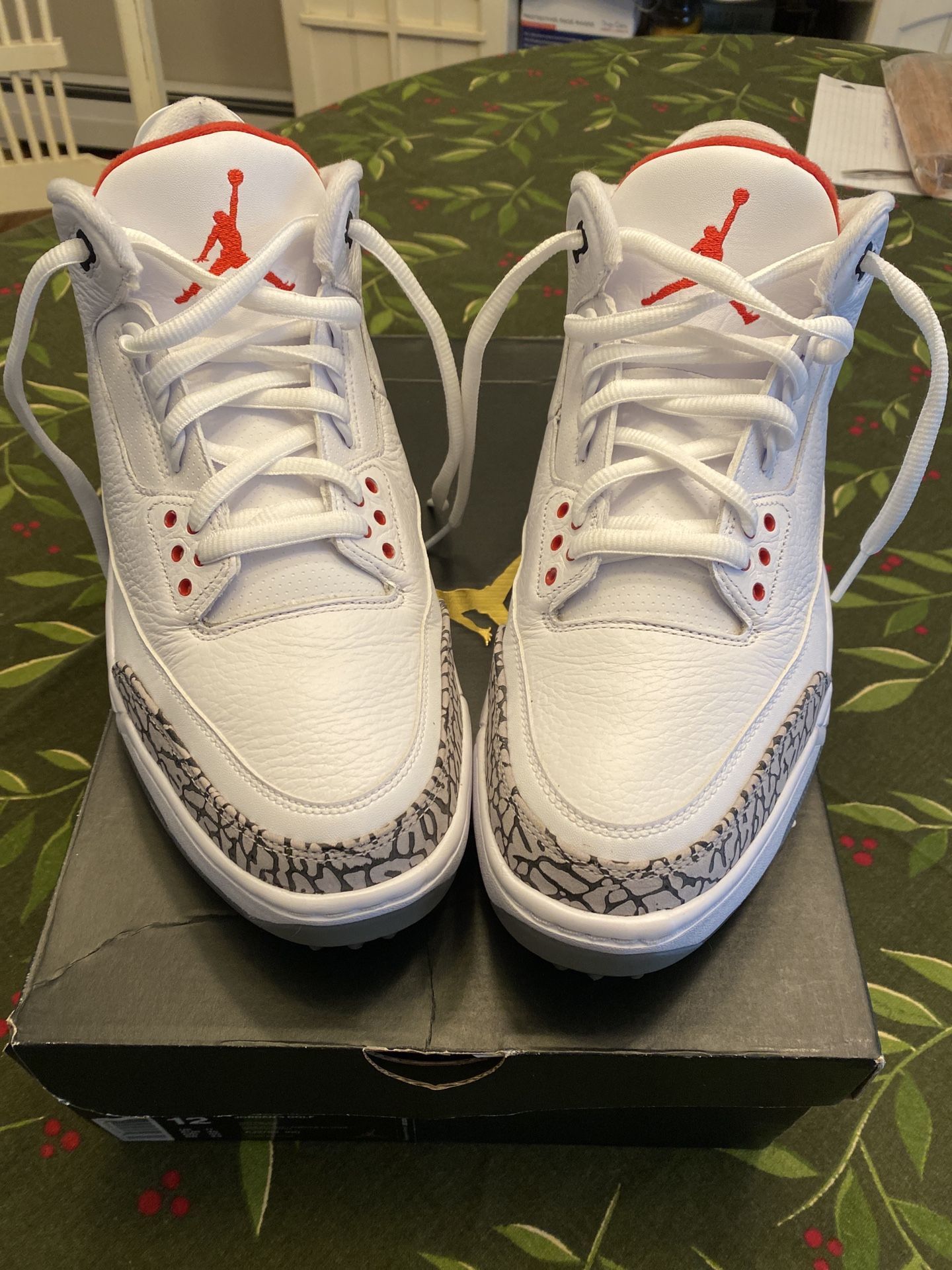 Jordan 3 Golf Shoes Size 12