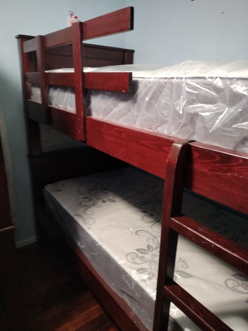 Bunk Bed Real Wood 