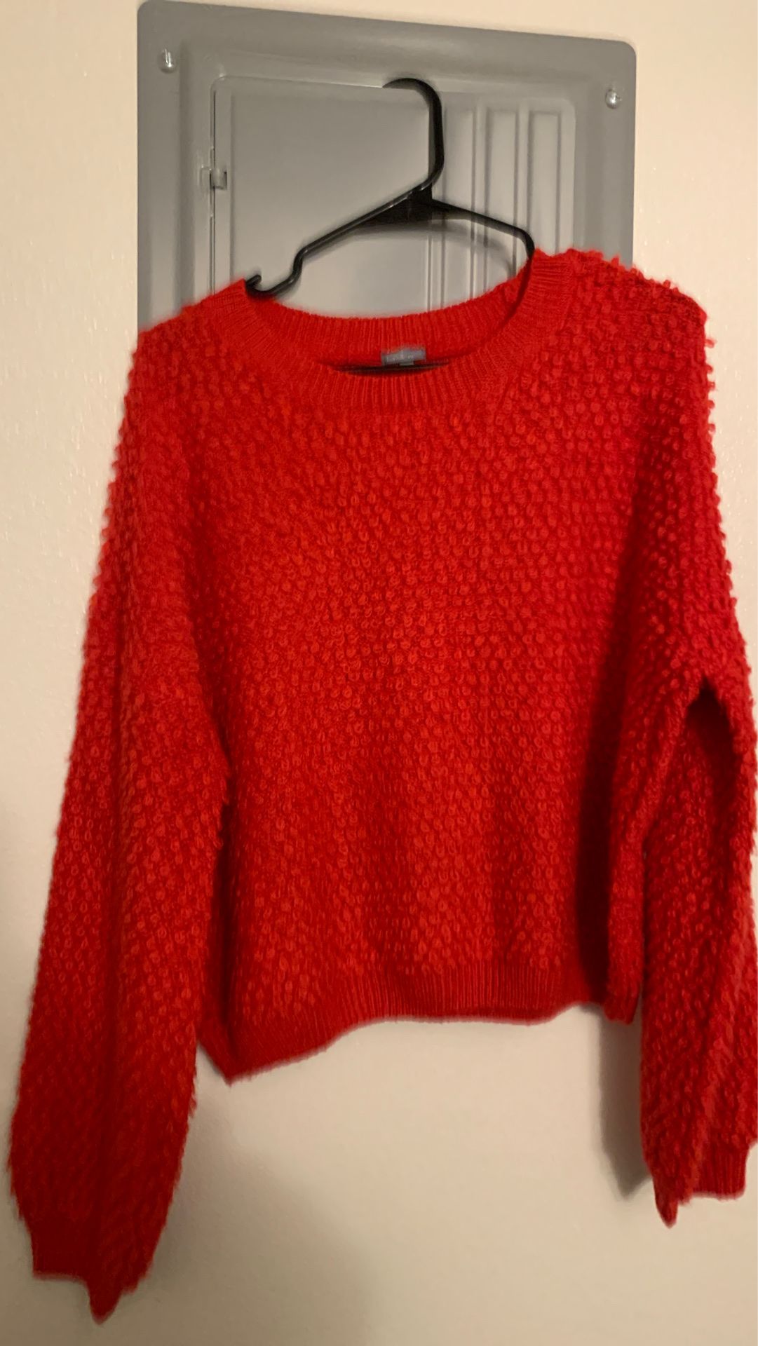 Red Charlotte Rousse Sweater L