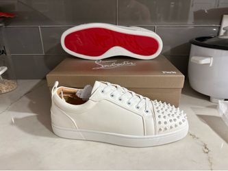 White red bottoms size 44