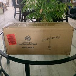 Dual Monitor Tall Stand