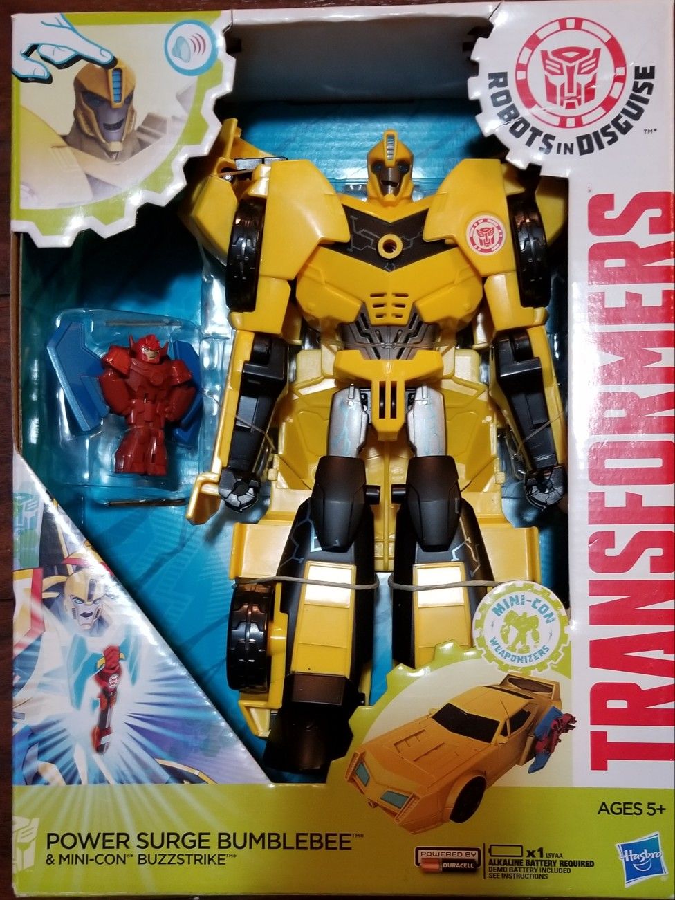 BRAND NEW Transformers: Robots in Disguise Power Surge Bumblebee and Buzzstrike
