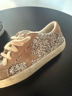 Golden Goose Glitter Superstar Sneakers