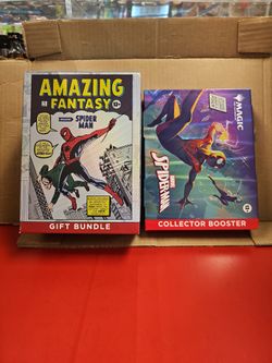 Spider-Man Gift Bundle & Magic The Gathering Spider-Man Collector Booster 