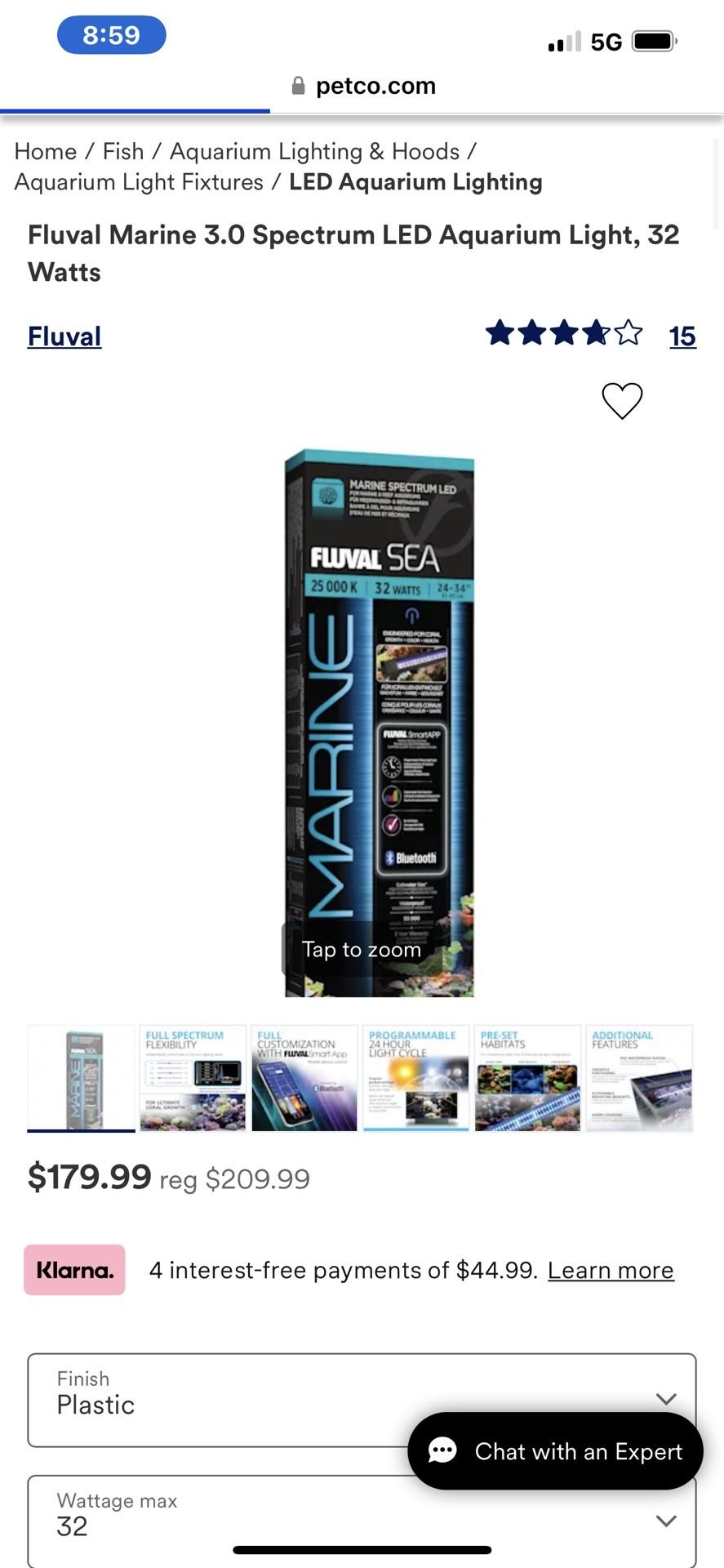 Fluval marine 3.0 Led Light