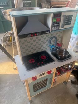Kids Kitchen and washer