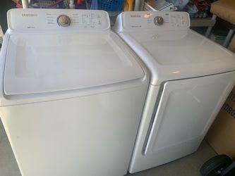 Samsung Washer and Dryer