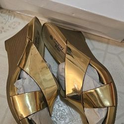 Gold Sandals 