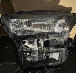 LA Zona Auto Parts 2015 to 2017 F150 Single Right Side Black Clear