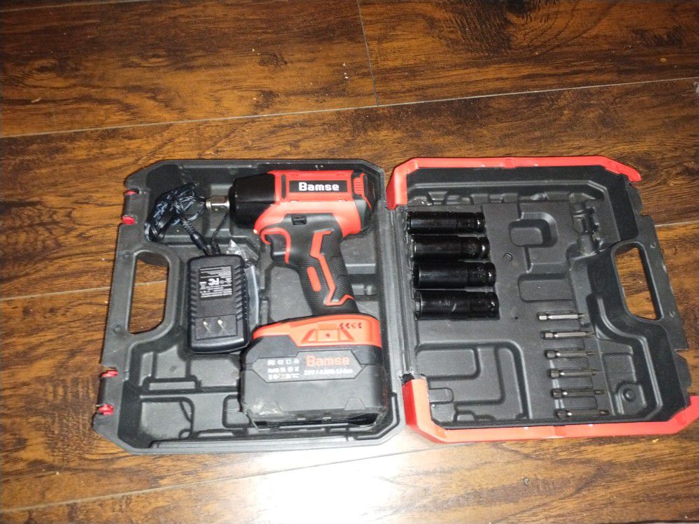Tools Impact Drill With Battery And Everything 