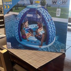 Wow Canopy Island Pool Floaty 