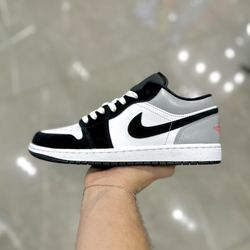 Jordan 1 Low SE “White Black Matte Silver Fire Red” Sizes 8 / 8.5 / 9 / 9.5 / 10 / 10.5 / 11 / 12 / 13 IN HAND BRAND NEW