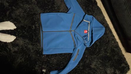 Nike Tech Fleece Full-Zip Hoodie Blue