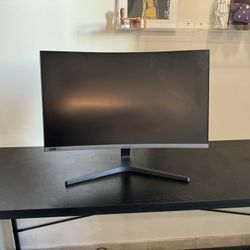 27 In Samsung Odyssey Curved Desktop Display Screen 