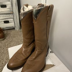 Tan Leather Boots