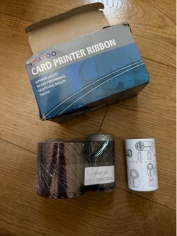 Compatible 535000-003 YMCKT Color Ribbon Kit for Datacard CP40 CP40PLUS CP60 CP60PLUS CP80 CP80PLUS Card Printer 500 Prints