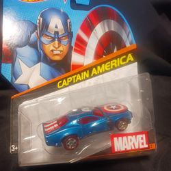Captain America Hot Wheels 