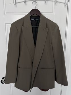 Zara olive blazer