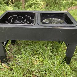 ELS Pet 2 in 1 Elevated Feed Dish for Dogs