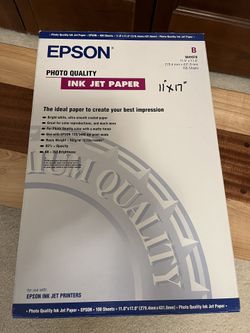 Epson Ink Jet Paper