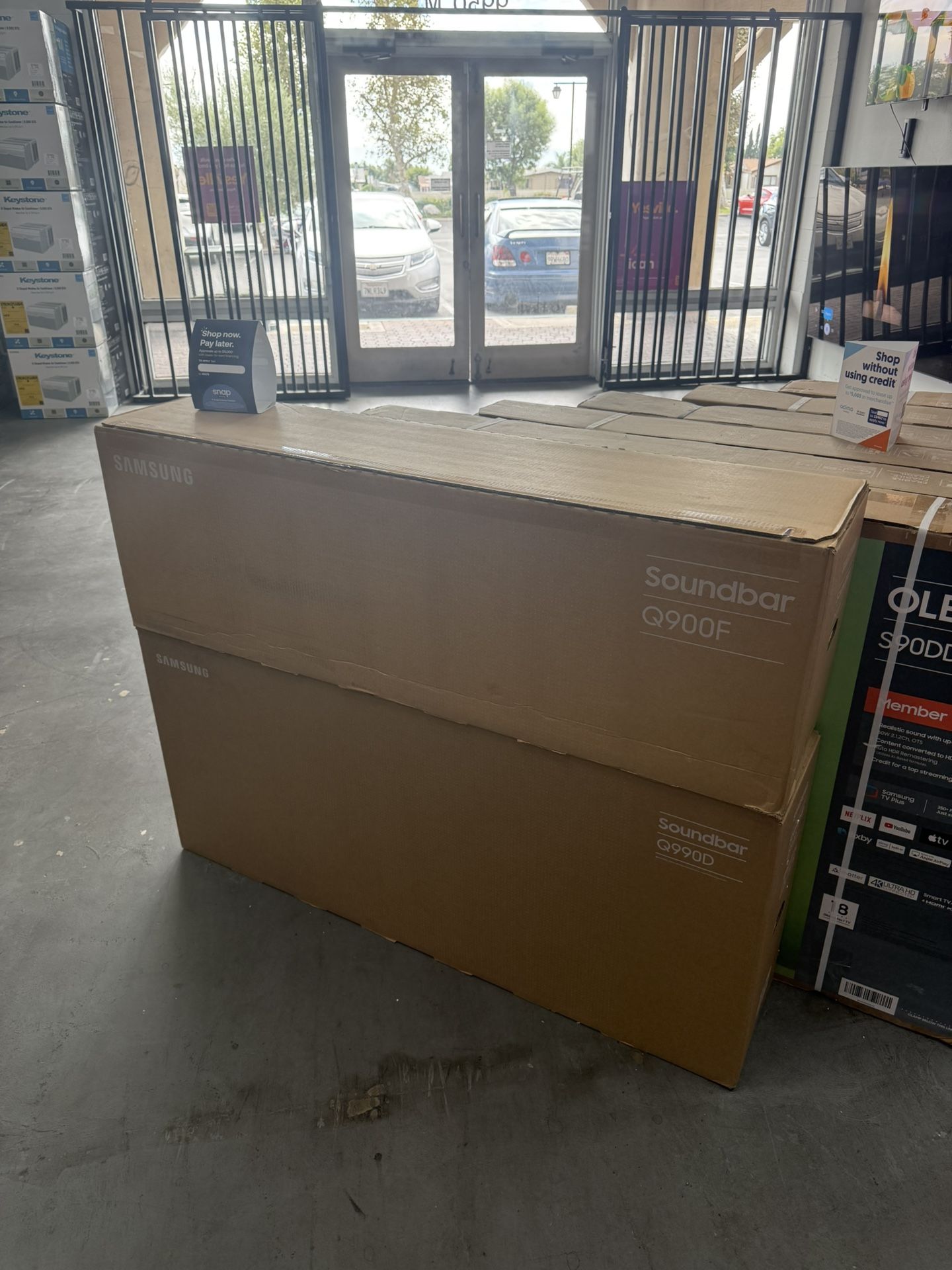 Samsung HW-Q900F 9.1.2 Channel Soundbar Subwoofer 2 Rear Speakers