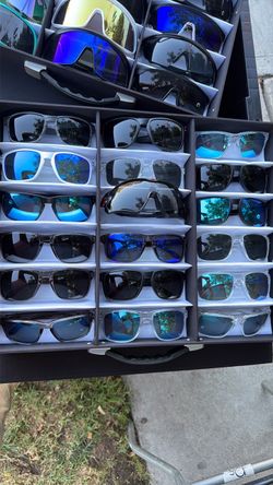Oakley and ray bans.