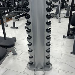 10 Pair Dumbbell Rack