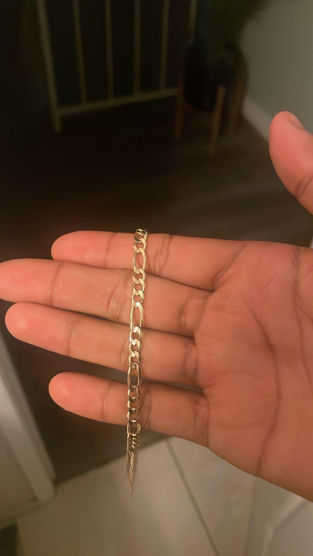 10k Figaro Bracelet